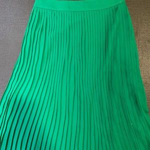 JCREW LONG PLEATED MIDI SKIRT